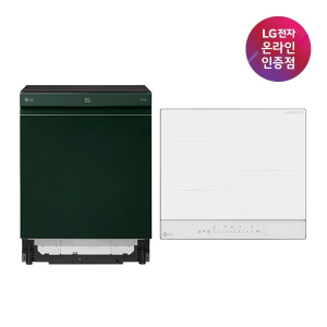 [LG전자] DIOS(디오스) 빌트인세트 식기세척기+전기레인지 (DUBJ2GAL+BEI3WWQTO)