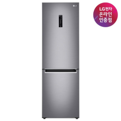 [LG전자] 일반냉장고 2도어 모던엣지 상냉장 339L [샤인/M341S43]