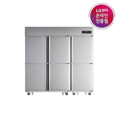 [LG전자] 업소용냉장고 냉장4칸 냉동2칸 1500L [실버/C170LDZB]