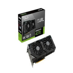 ASUS DUAL 지포스 RTX 4070 O12G OC D6X 12GB