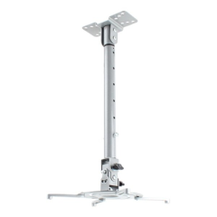 [강원전자] NETmate 멀티 프로젝터 천장 고정형 봉 거치대 (NMA-VM04L) (Ø85~305mm 장착 홀/10kg)