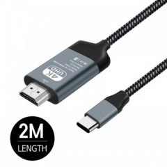 [케이엠에스파트너] C타입 To HDMI 4K 미러링케이블