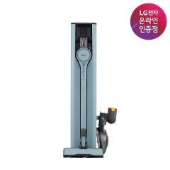 [LG전자] 코드제로 A9S 오브제컬렉션 올인원타워 스팀물걸레 무선청소기 AU9854MD [클레이민트]