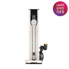 [LG전자] 코드제로 A9S 오브제컬렉션 올인원타워 스팀물걸레 무선청소기 AU9854WD [카밍베이지]