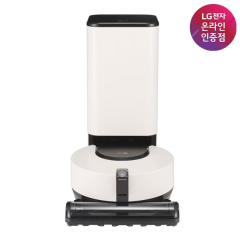 [LG전자] 코드제로 R9 오브제컬렉션 올인원타워 로봇청소기(흡입전용) [카밍베이지/RO963WB]