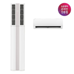 [LG전자] 휘센 2in1형 에어컨 듀얼 빅토리 62.6+18.7㎡(19+6평) [크림화이트/FQ19VCDHC2/전국기본설치포함]